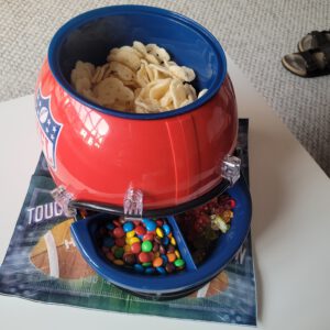 Super Bowl Helm Snack