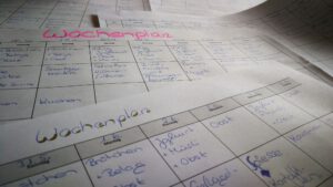 Wochenplan Ideen