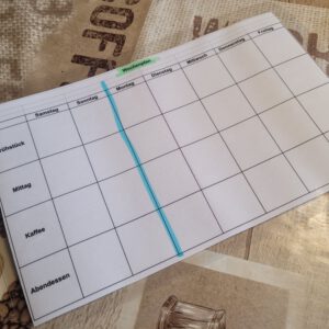 Wochenplan